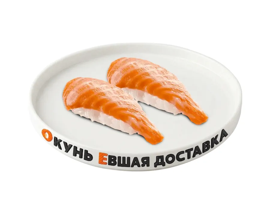 Суши лосось 2 шт