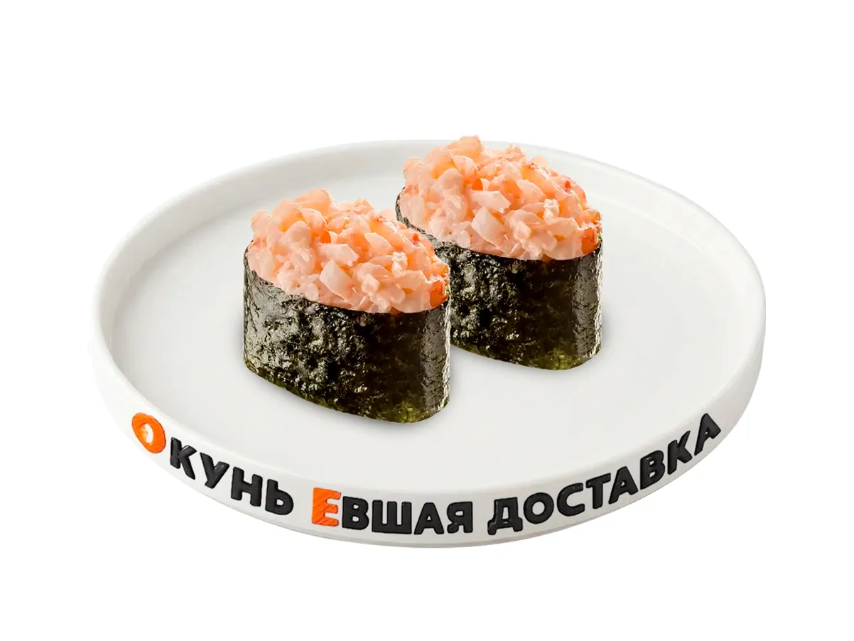 Гункан с креветкой 2 шт